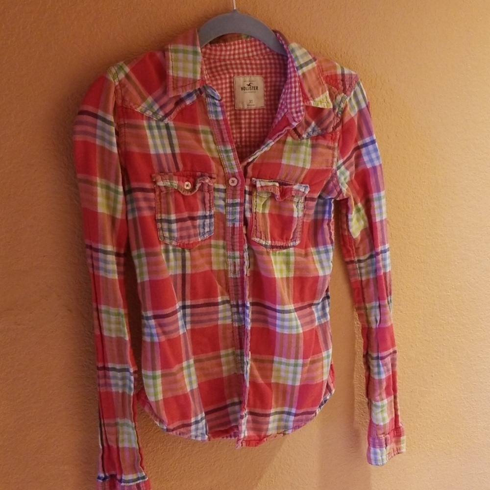 Plaid Hollister Flannel